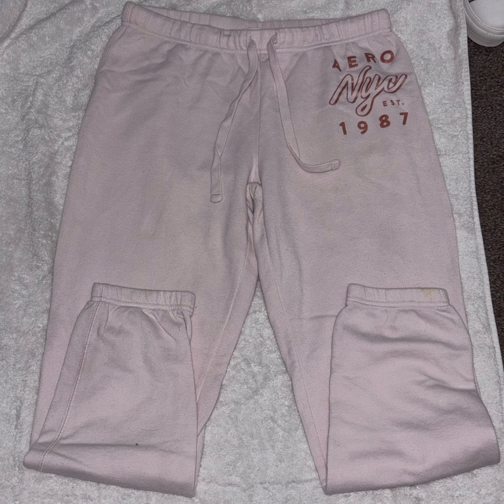 Aeropostal Light Pink Jogger Pants
